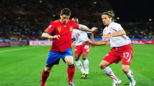 موعد مباراة اسبانيا وسويسرا الودية اليوم استعدادا لمونديال روسيا 2018