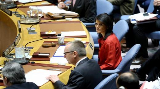 مندوبة واشنطن بالأمم المتحدة تعتبر وجود الأسد عائق للتوصل لحل سياسي