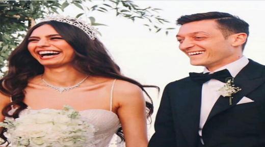 شاهد بالصور حفل زفاف التركية أمينة جولشن ومسعود أوزيل ورئيس تركيا وزوجته شاهدان على عقد القرآن