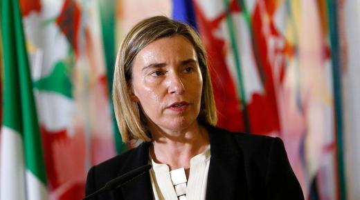 موغريني تبحث أزمة كوريا الشمالية مع مسؤولين صينيين