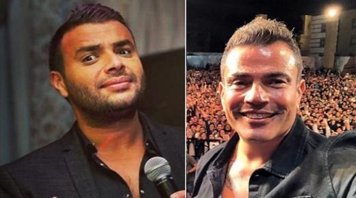 رامي صبري يندم على مصافحة عمرو دياب بعد احراجه له بهذه الطريقة