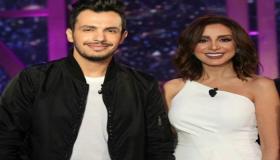 شاهد بالصور أنغام وزوجها في حفل الموريكس وهذه رسالتها الرومانسية له