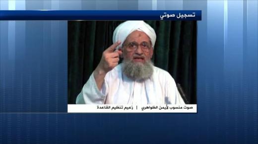 الظواهري يدعو المعارضة السورية المسلحة لشن حرب عصابات