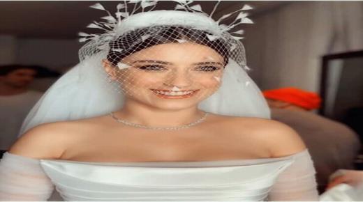 شاهد الصور الاولى من حفل زفاف هازال كايا بطلة مسلسل فريحة