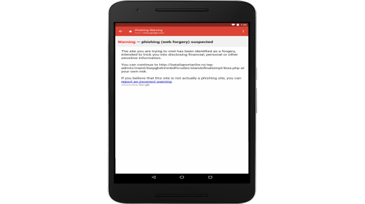 جي ميل يقوم بالكشف عن الروابط المشبوه مع إمكانية التبليغ