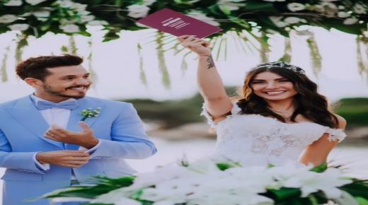 شاهد بالصور حفل زفاف التركية دينيز بايسال بطلة مسلسل فضيلة وبناتها التي تصدرت ترند السعودية