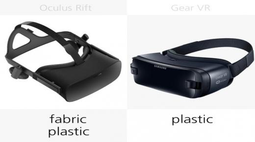 مقارنة بين نظارتي شركة فيسبوك وسامسونج