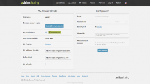 XvideoSharing افضل سكربت مركز تحميل فيديو على الإطلاق + خصم 20% خاص