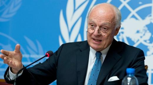 دي ميستورا يتحدث عن هدنة لمدة يومين في مدينة حلب