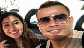 عمرو دياب يهدد دينا الشربيني بالانفصال هل انتهت علاقتهما؟