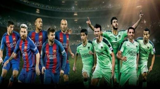 مباراة برشلونة والاهلي بث مباشر الان على قناة الكأس وبين سبورت مشاهدة اون لاين